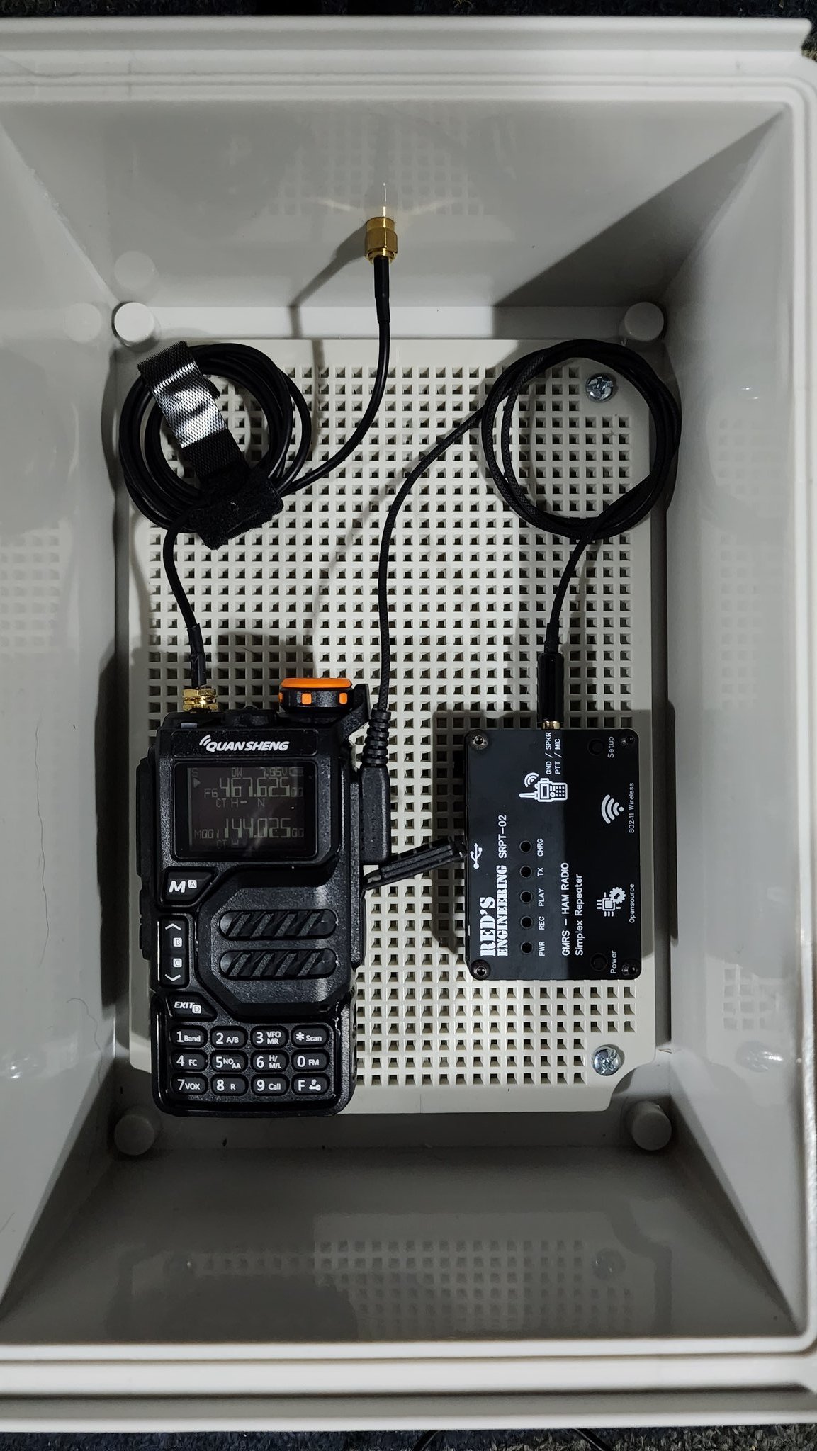Red's Engineering SRPT-03 GMRS repeater solar build 1