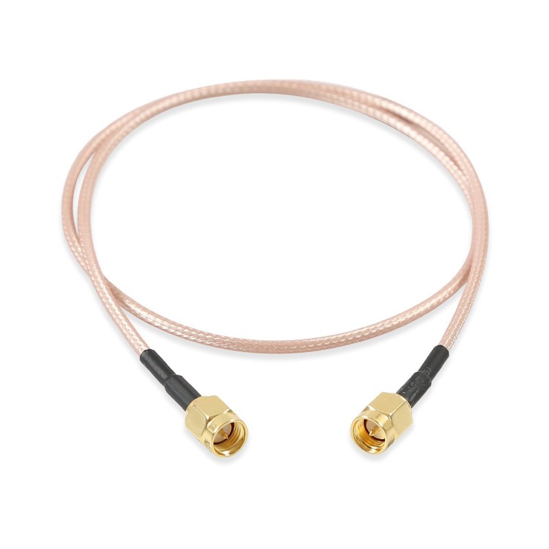 12" SMA Male to SMA Male RG316 Cable