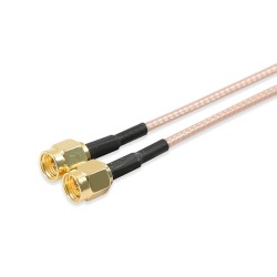 12" SMA Male to SMA Male RG316 Cable